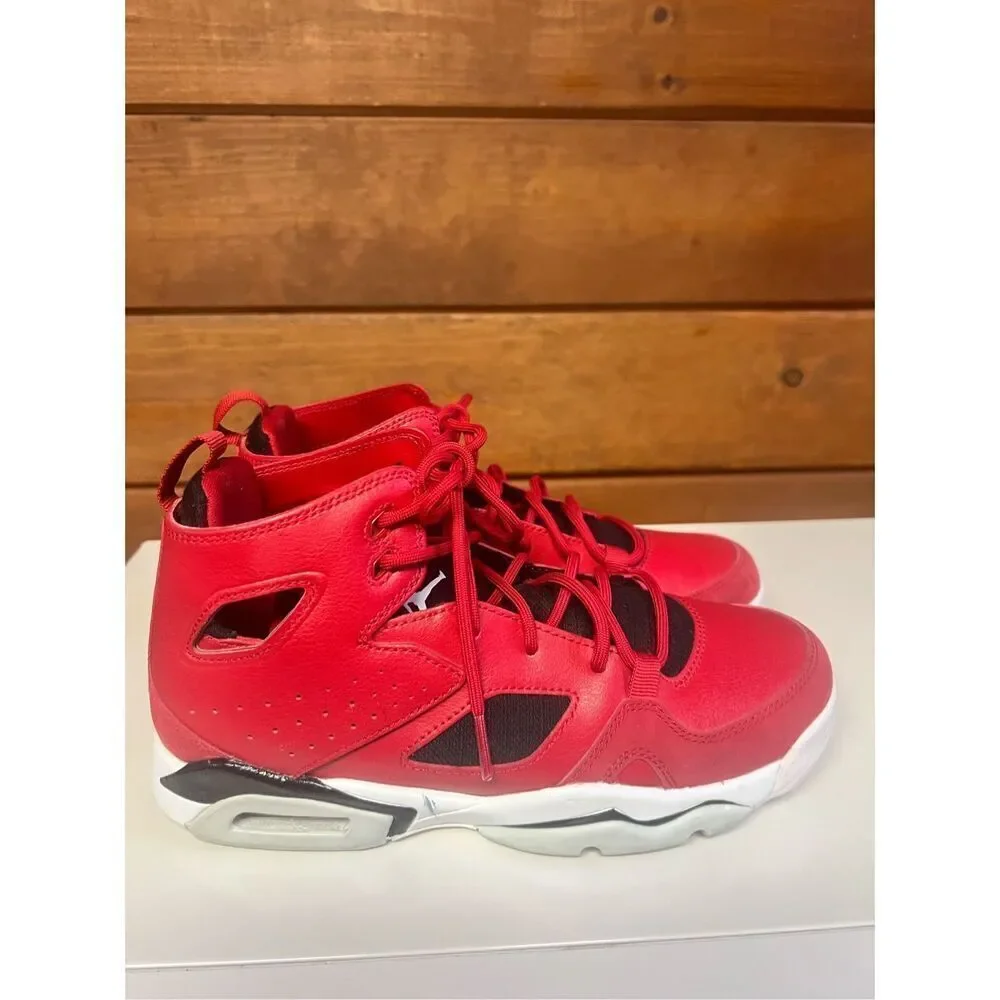 Nike  Air Jordan Flight Club 91 'Gym Red' 555472-600.Kids Sz 5Y